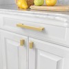 Amerdeco 30 Pack Brushed Gold Cabinet Pulls 3.25 Inch(128MM) Hole