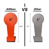 Atflbox 2Pcs 3/8" AR500 12.8'' Classic Popper Steel Shooting Target,
