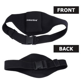 MILISTEN Microphone Belt Bag Micro Loop Law Enforcement Waist Bag Transmitter Carry Strap Micro Belt Microphone Belt with Anti-fall Strap Sport Wireless Headphones Fitness Running Nylon Radio