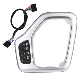 Transmission Shifter Bezel with Wire Harness 5YD27XSAAA 68413957AA 601-402 Silver for Gear Shift Compatible with 2014-2018 Jeep Cherokee Service Shifter Repair Accessories Parts