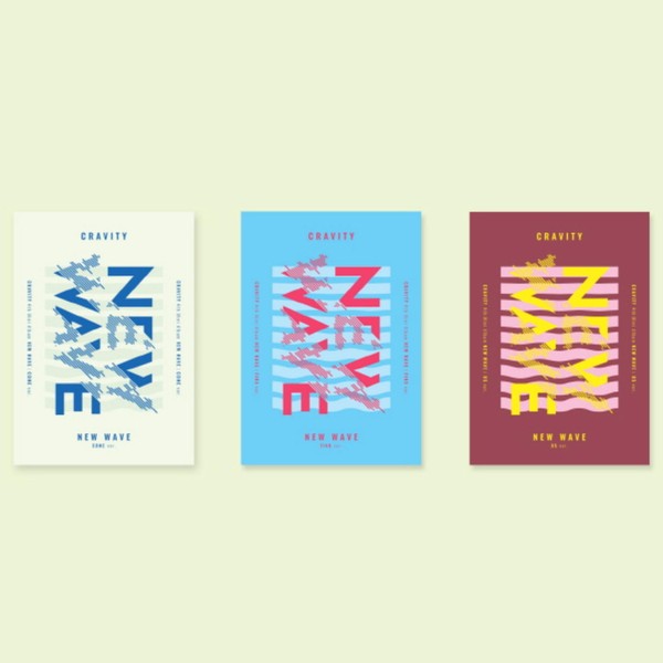 DREAMUS CRAVITY NEW WAVE 4th Mini Album Dust jacket+Folding poster