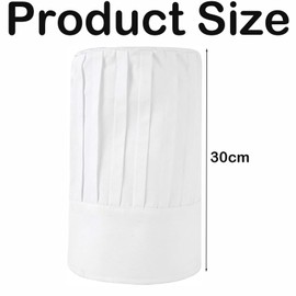 GETJOY Chef Hat, Chef Hats for Men, Chefs Hat, Kids Chef Hat, Unisex Cotton Chef Hats for Adults, Design Adjustable Kitchen Uniform Cap, Art Lessons, Baking, Party, Hotel and Restaurant