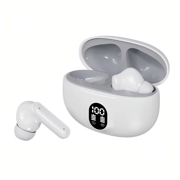 Wireless Earbuds, Bluetooth, Dual LED Display, V5.3, Headphone in Ear,