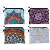 Pack of 4 Portable Purse Coin Bag Small Bag with