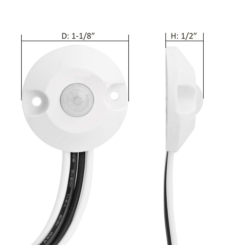 Facon 12V DC PIR Motion Sensor Switch, Use with Strip