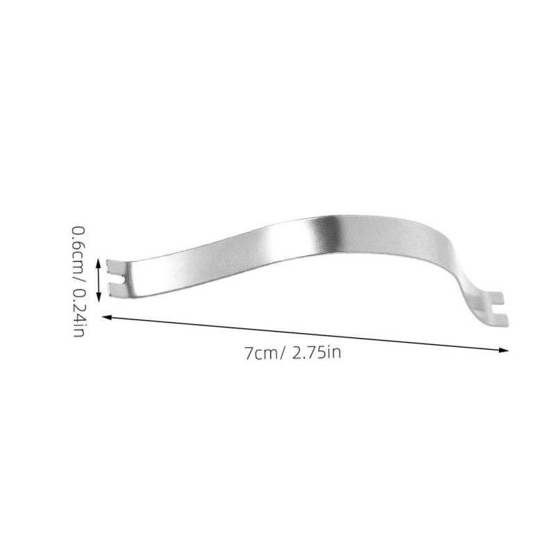 Alipis 100pcs Metal Spring Clips Frame Backing Plate for Framing