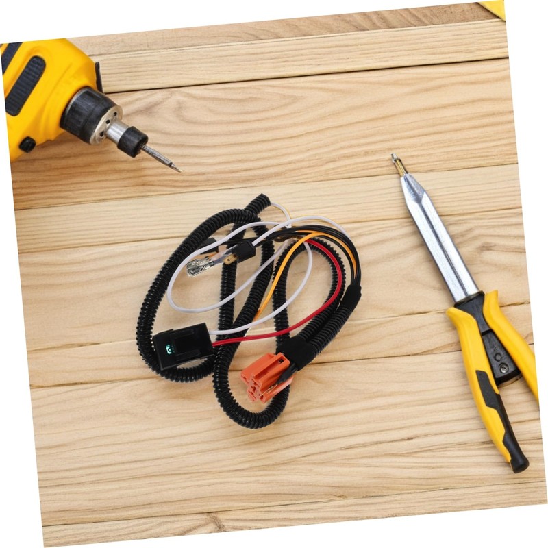 GANAZONO Car Horn Splitter Converter Wiring Harness Kit Speaker Wiring