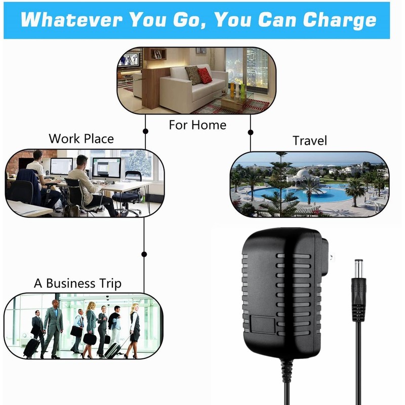 Dysead Charger AC Adapter for 62749 Harbor Freight Tool Viking