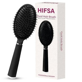 Hair Brush Women Detangling Blow Drying Paddle Hair Brush Professional Flexible Nylon Bristles Anti Frizz Styling Comb For Wet Dry Hair Ideal For Men Women Hair Salon Accessory(1pc)