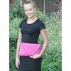 LONI Attractive Large Faux Suede Clutch Shoulder Bag