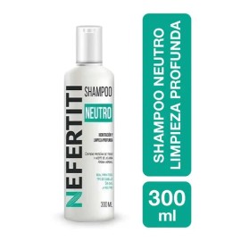 Shampoo Neutro Sin Sal Nefertiti Limpieza Profunda 300ml                                                                                              
