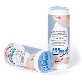 Wysi Wipe - Expandable Multi-Purpose Wash Cloths, Just Add Water - 2 Rolls of 20 Pucks (40 Pucks Total)