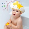 FUNUPUP 2 Pack Baby Shower Cap for Kids, Adjustable Toddler