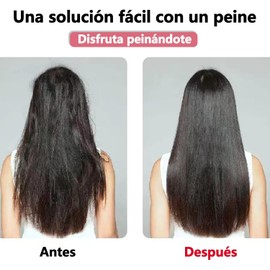 cepillo desenredante para cabello, Detangling Brush,Favorece Crecimiento, Evita Encrespamiento, en Húmedo y en Seco, Peina Cabello, Apto para Todo Tipo de Cabellos(Oro)