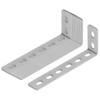 GBGS 10-Pack Slotted L Brackets,6-1/8" x 2-1/4", 2.7 mm Thick,Adjustable