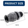 STPCTOU 6AN Male Flare to 3/8" Hardline Tube Fuel Fitting