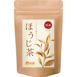 [Onkatsu Farm] Premium Hojicha Roasted Green Tea - 30 Count Pyramid Tea Bags - Japanese Tea Produced In Japan