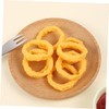 KOMBIUDA Realistic PVC Squid Rings Pack Fake Food Model Simulated