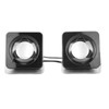 1 Pair Mini USB2.0 Speaker Computer Laptop Desktop Wired Stereo