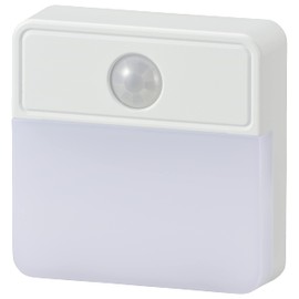 Ohm NIT-ALA6JSQ-WN 06-0148 LED Motion Sensor Night Light for Indoor Use