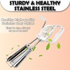 Handheld Egg Blender, Egg Beater, Stainless Steel Whisk, Handheld Eggbeater,