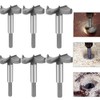 Aolex 6-Piece Forstner Bit Set, Router, Milling Heads with Centring