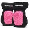 Thunderbolt Womens Knee Pads for Work - Black Design, Comfortable