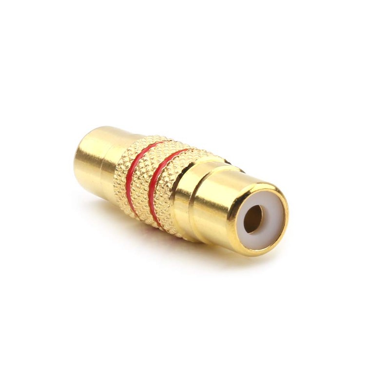 NANYI RCA Female to RCA Female Interconnect Coupler Adapter, with