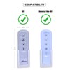 Makesus Ceiling Fan Remote Holder Wall Mount for Hunter Universal