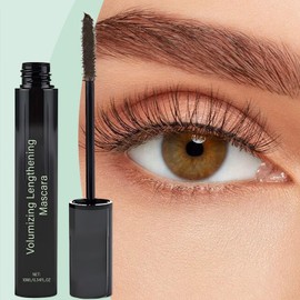 Volumizing Mascara | Eyelashes Mascara | Waterproof Lengthening Lift Long Lasting Smudge Proof for Beauty Daily Party