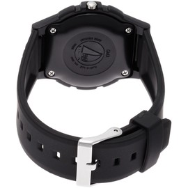 Citizen Q&Q VP84-852 Men's Analog Wristwatch, Waterproof to 10 ATM, Urethane Strap, Black, Blue
