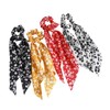 Women Scarfs Head Hair Band - 4 Pcs Silk Scarfs