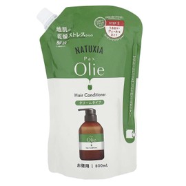 NATUXIA PAX Olie Hair Conditioner, Refill, 28.5 fl oz (800 ml), Treatment, Hair Soap, Soap Shampoo, Dedicated Large Capacity