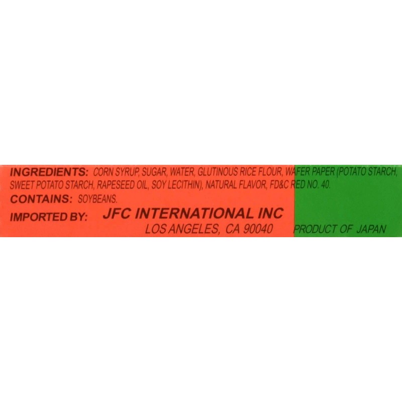 Botan Ame Citrus Flavored Rice Candy Pack of 20 Soft