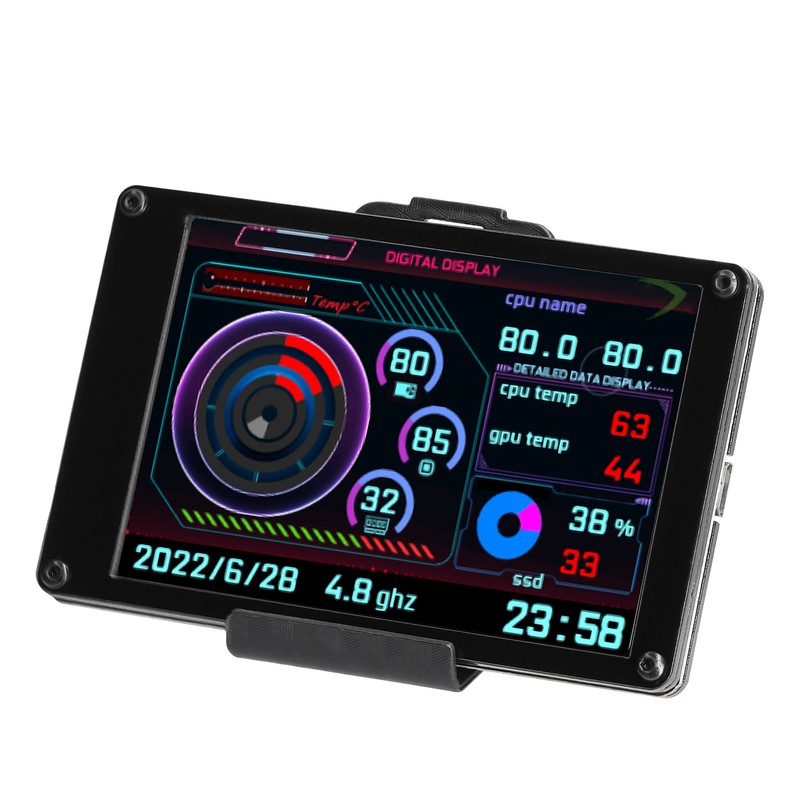 3.5 Inch IPS LCD Monitor Display Computers Monitor CPU GPU