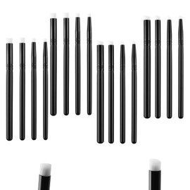 OTCRAFT 16 Pcs Mini Ink Colors Blending Brushes Blending Tools 4 Types of Head Smooth Mixing Colour Small Brushes Hand Tools for DIY Scrapbooking Paper Card Making