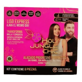 Alaciado Progresivo, Cabello Y Barba, Sin Formol