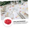 LABRIMP Heart Shaped Confetti for Romantic Celebrations for Weddings Anniversaries