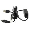 vhbw 2 x USB Power Supply Compatible with Sony Handycam