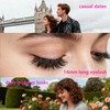 10 Pairs Wispy False Eyelashes Lightweight Faux Mink Eye lashes,