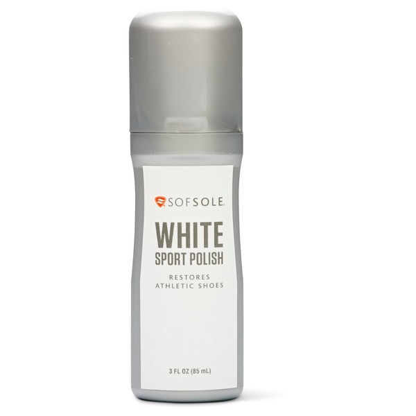 Sof Sole Sport Liquid Polish, White , 3-Ounce