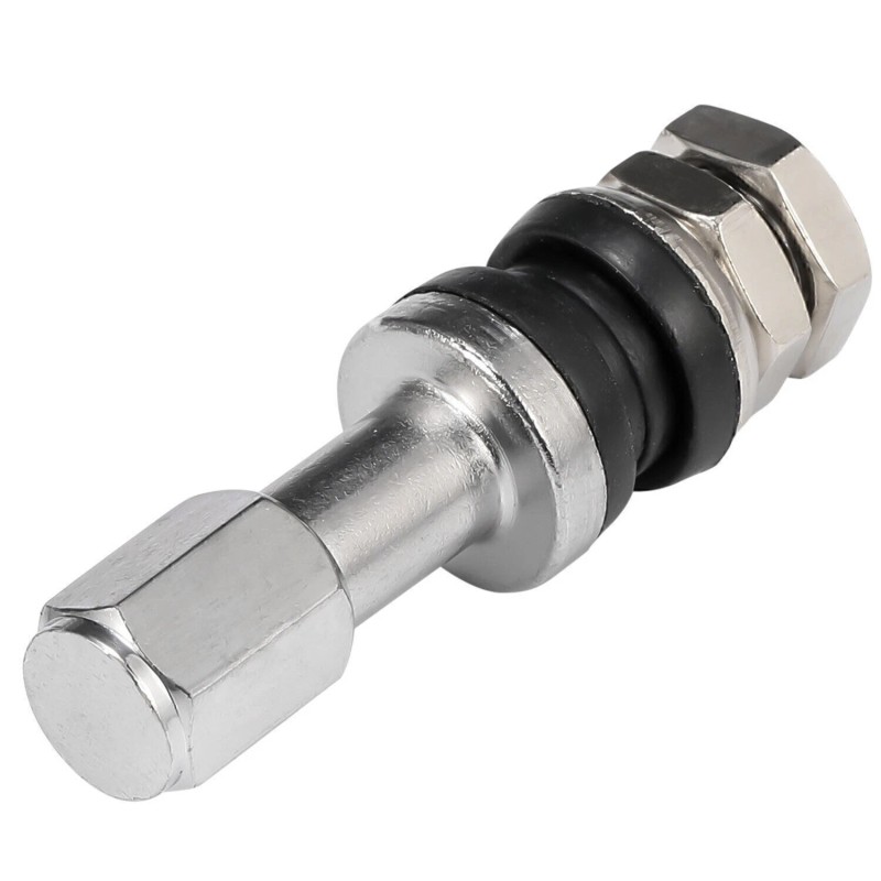GEARZAAR 10* Stainless Steel Wheel Tire Valve Stems Hight Pressure