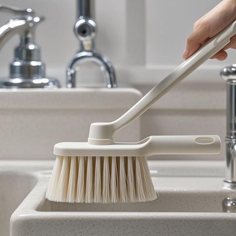 Ezprotekt Cleaning Shower Scrubber with Durable Bristles,Cleaner Brush, Cleaning Brushes,