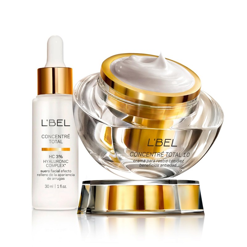 LBEL - Kit Concentré Total Crema Antiarrugas 50g y Sérum