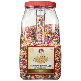 Chef's Quality Rainbow Sprinkles, 7 lb