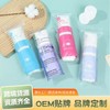 Disposable Round Cotton Pads for Wet Compress Hydration, Pinhole Design Free Size / Pink 100 pcs Round Pouch 10ea