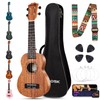 AODSK Ukulele For Beginners,Uke Starter Bundle Kit,21 inch Ukelele with