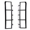 cartiangous Carbon Steel Tail Light Lamp Grille Protective Cover Fit