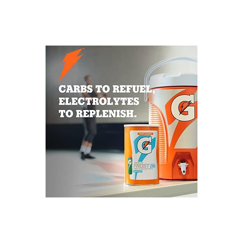 Gatorade Thirst Quencher Powder, Frost Glacier Freeze, 76.5 Ounce, Pack