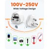 LENCENT Type D and G Travel Adapter Plug Adapter for